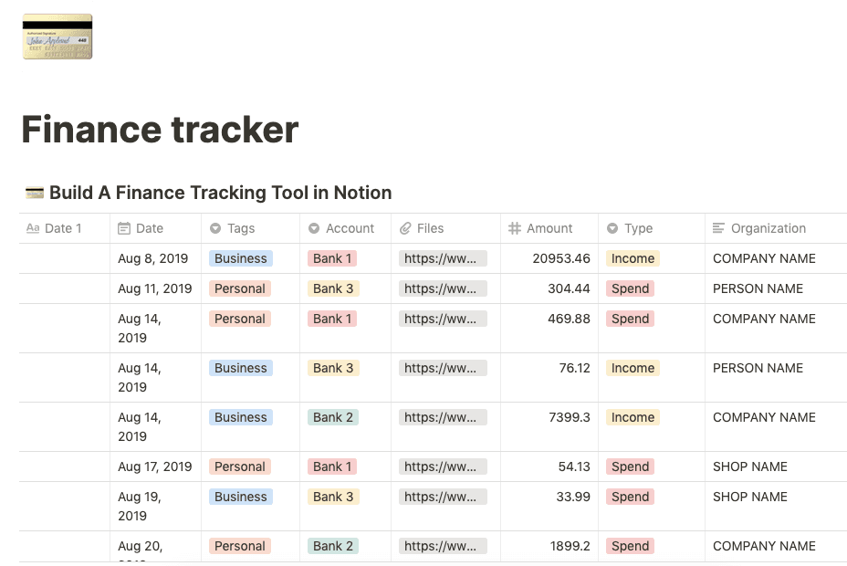 Personal Finance Tracker – Master Your Money with Notion